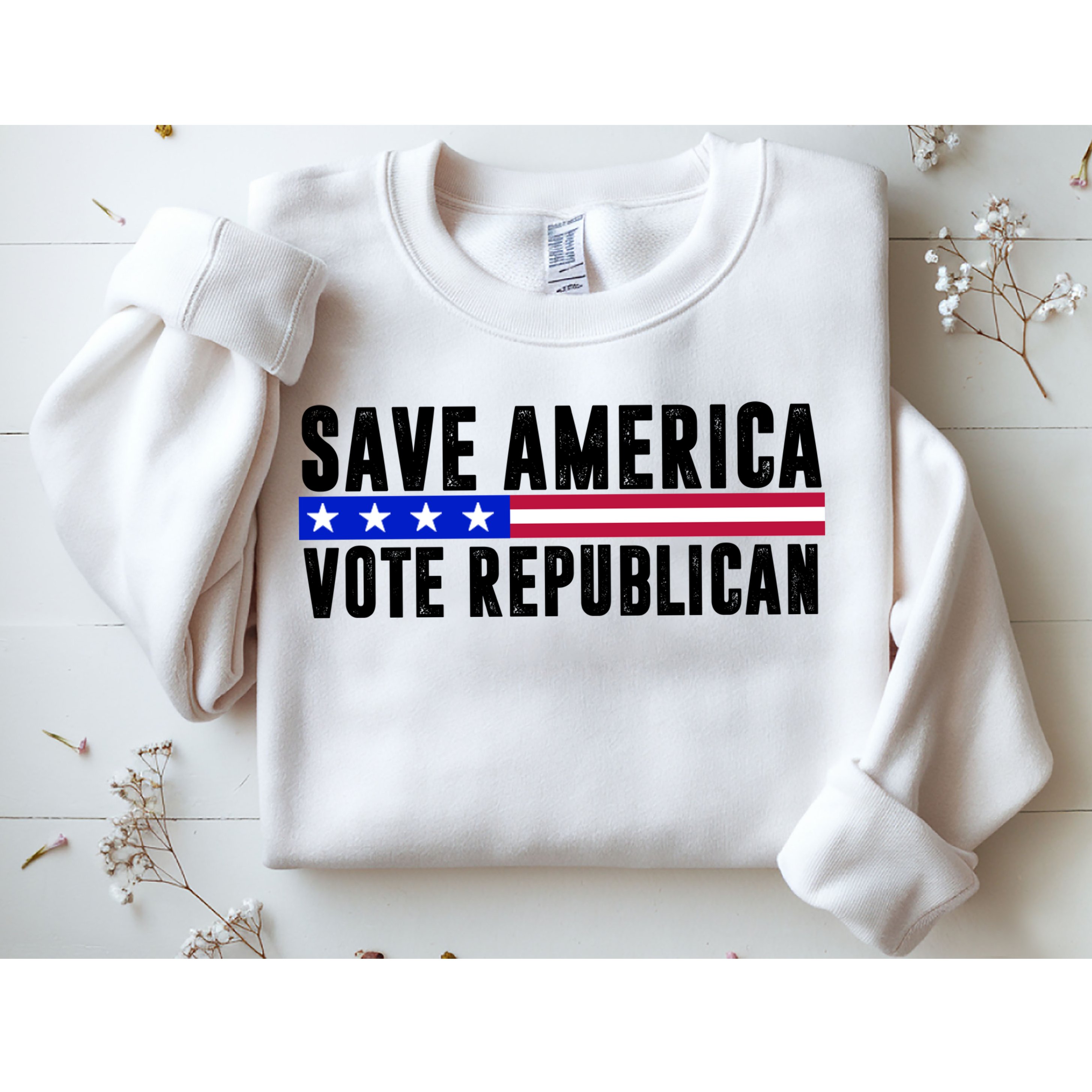 Save America Vote Republican Vintage Sweatshirt