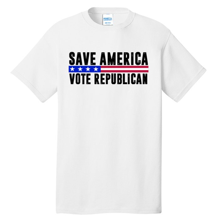 Save America Vote Republican Vintage Tall T-Shirt