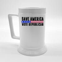 Save America Vote Republican Vintage Beer Stein