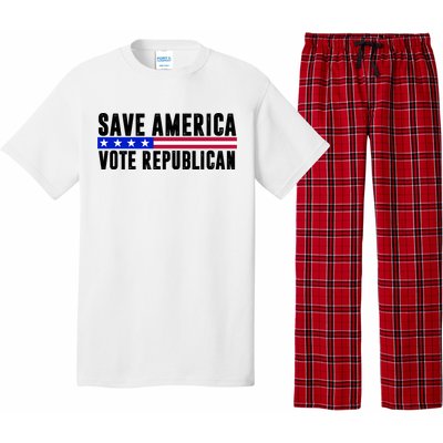 Save America Vote Republican Vintage Pajama Set