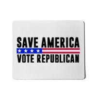 Save America Vote Republican Vintage Mousepad