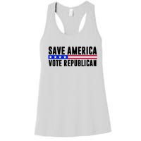 Save America Vote Republican Vintage Women's Racerback Tank