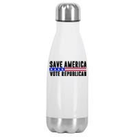 Save America Vote Republican Vintage Stainless Steel Insulated Water Bottle