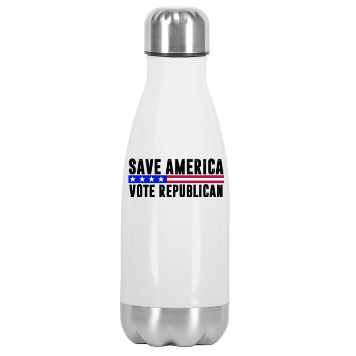 Save America Vote Republican Vintage Stainless Steel Insulated Water Bottle