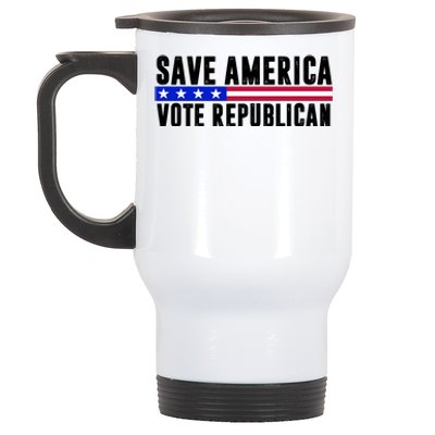 Save America Vote Republican Vintage Stainless Steel Travel Mug