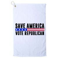 Save America Vote Republican Vintage Platinum Collection Golf Towel