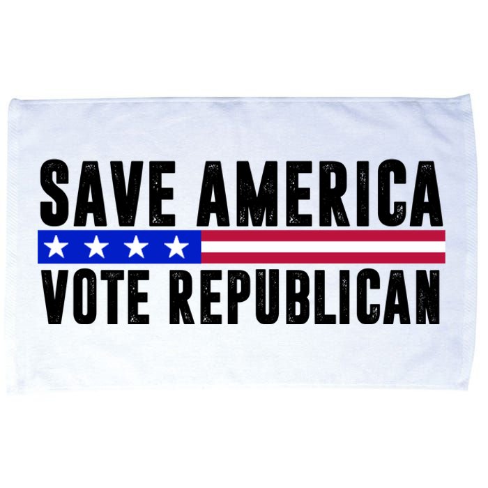 Save America Vote Republican Vintage Microfiber Hand Towel