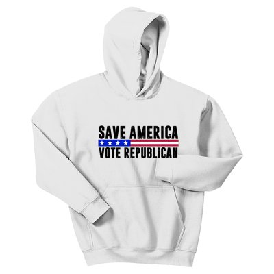 Save America Vote Republican Vintage Kids Hoodie