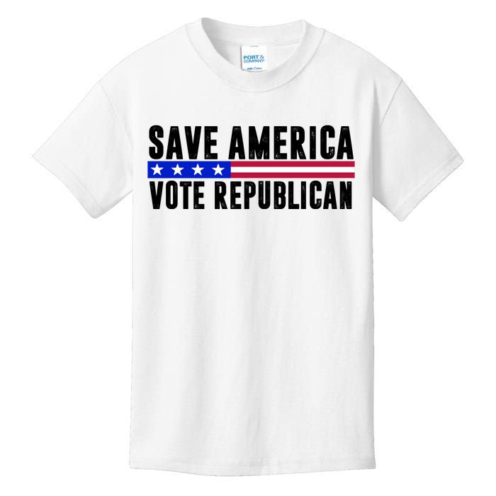 Save America Vote Republican Vintage Kids T-Shirt