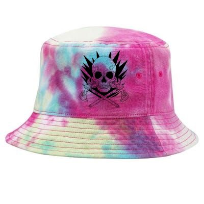 Skull Axe Vintage Tie-Dyed Bucket Hat