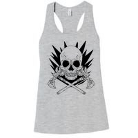 Skull Axe Vintage Women's Racerback Tank