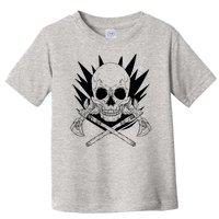 Skull Axe Vintage Toddler T-Shirt