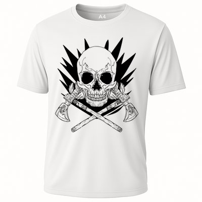 Skull Axe Vintage Performance Shirt