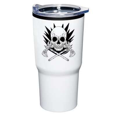 Skull Axe Vintage Tumbler