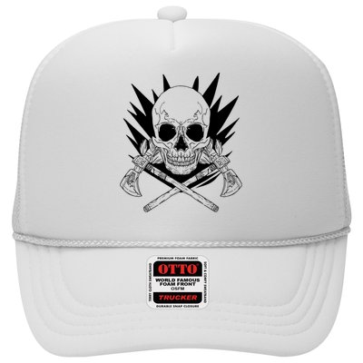Skull Axe Vintage Trucker Hat