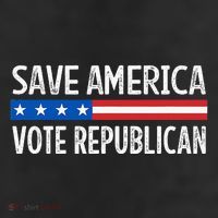 Save America Vote Republican Retro Style Cool Comfort Performance Bucket Hat