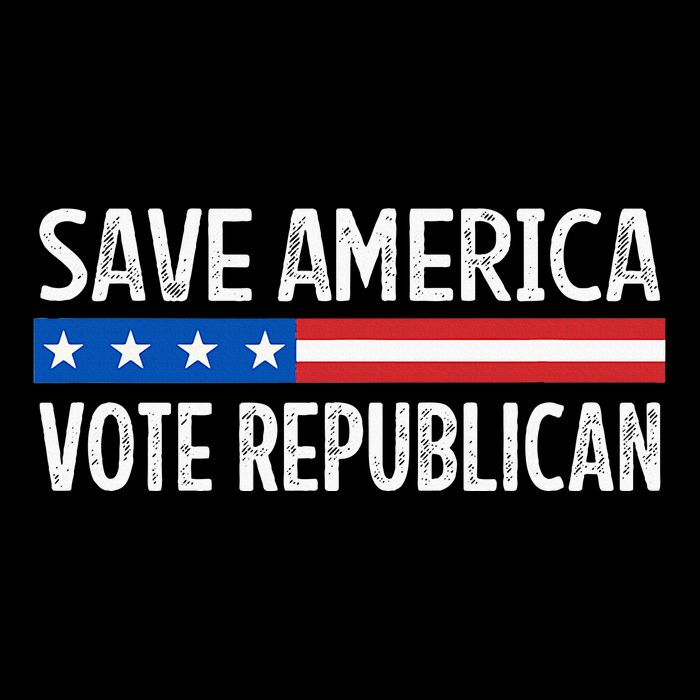Save America Vote Republican Retro Style Cooling Performance Crew T-Shirt