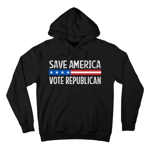 Save America Vote Republican Retro Style Hoodie