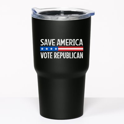 Save America Vote Republican Retro Style Tumbler