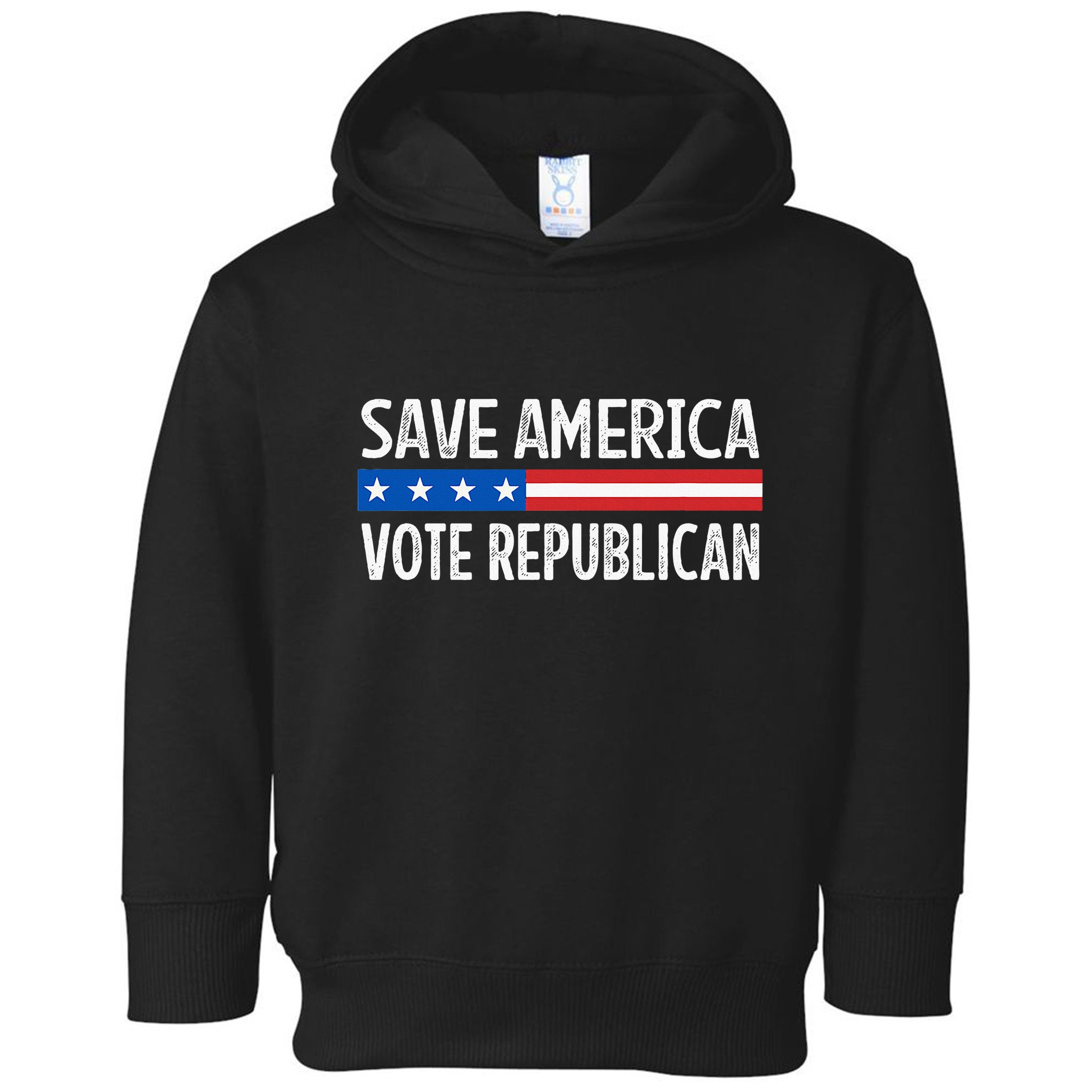 Save America Vote Republican Retro Style Toddler Hoodie