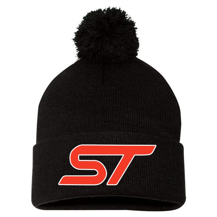 Sport Automobile Voiture St Pom Pom 12in Knit Beanie