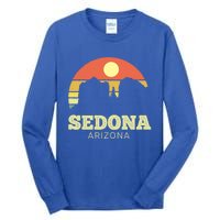 Sedona Arizona Vintage Sunset Adventure Outdoors Life Gift Tall Long Sleeve T-Shirt