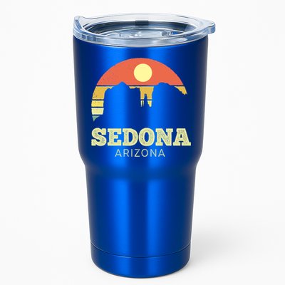 Sedona Arizona Vintage Sunset Adventure Outdoors Life Gift Tumbler