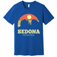 Sedona Arizona Vintage Sunset Adventure Outdoors Life Gift Premium T-Shirt