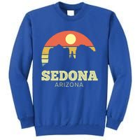 Sedona Arizona Vintage Sunset Adventure Outdoors Life Gift Tall Sweatshirt