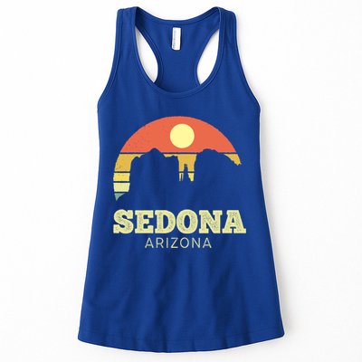 Sedona Arizona Vintage Sunset Adventure Outdoors Life Gift Womens Tank Top