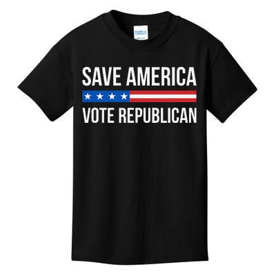 Save America Vote Republican Kids T-Shirt