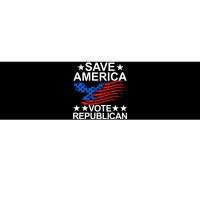 Save America Vote Republican Proud Conservative American Bumper Sticker