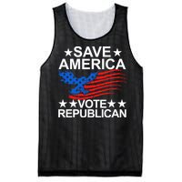 Save America Vote Republican Proud Conservative American Mesh Reversible Basketball Jersey Tank