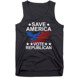 Save America Vote Republican Proud Conservative American Tank Top