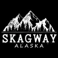 Skagway Alaska Vintage Mountains Nature Souvenir Bucket Hat