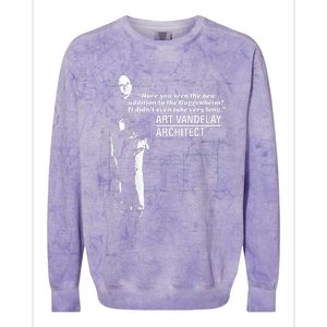 Seinfeld Art Vandelay Architect Colorblast Crewneck Sweatshirt