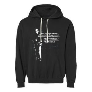 Seinfeld Art Vandelay Architect Garment-Dyed Fleece Hoodie