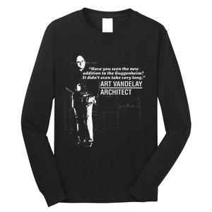 Seinfeld Art Vandelay Architect Long Sleeve Shirt