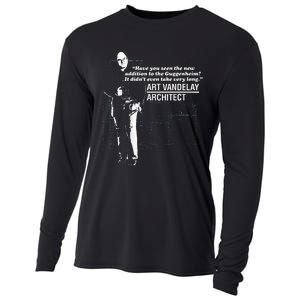 Seinfeld Art Vandelay Architect Cooling Performance Long Sleeve Crew