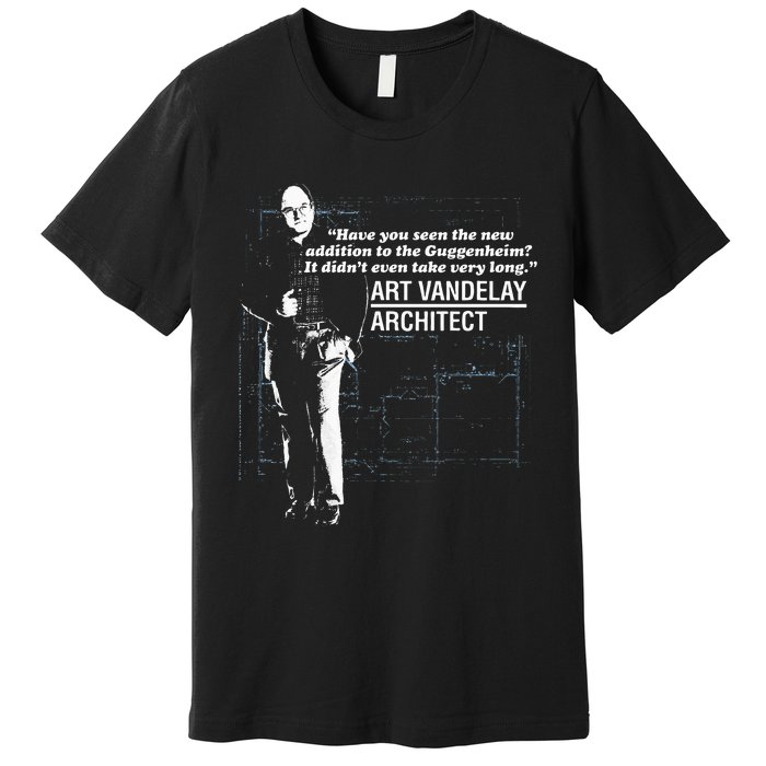 Seinfeld Art Vandelay Architect Premium T-Shirt