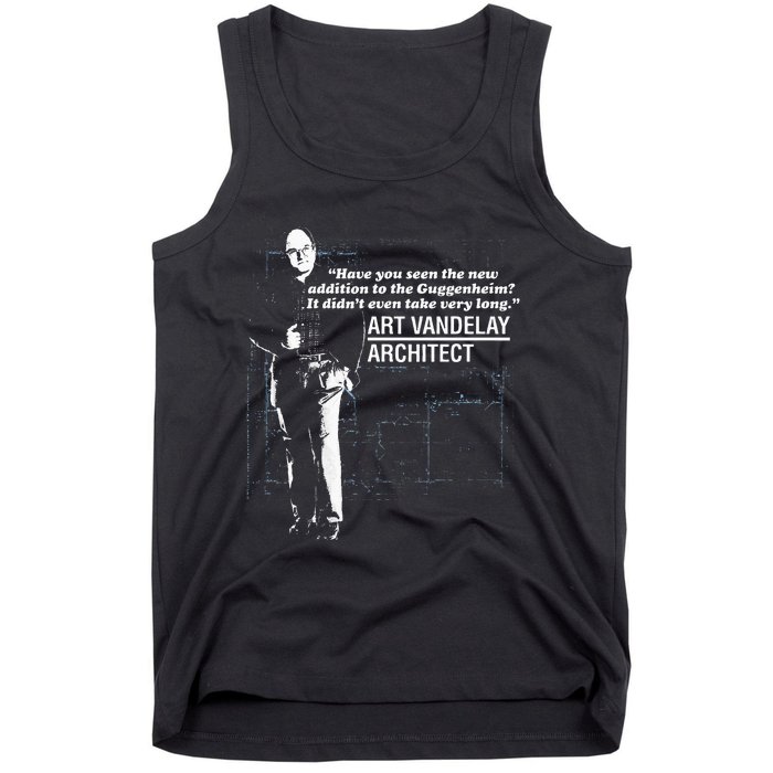 Seinfeld Art Vandelay Architect Tank Top