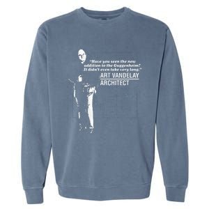 Seinfeld Art Vandelay Architect Garment-Dyed Sweatshirt