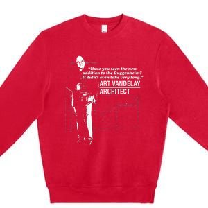 Seinfeld Art Vandelay Architect Premium Crewneck Sweatshirt