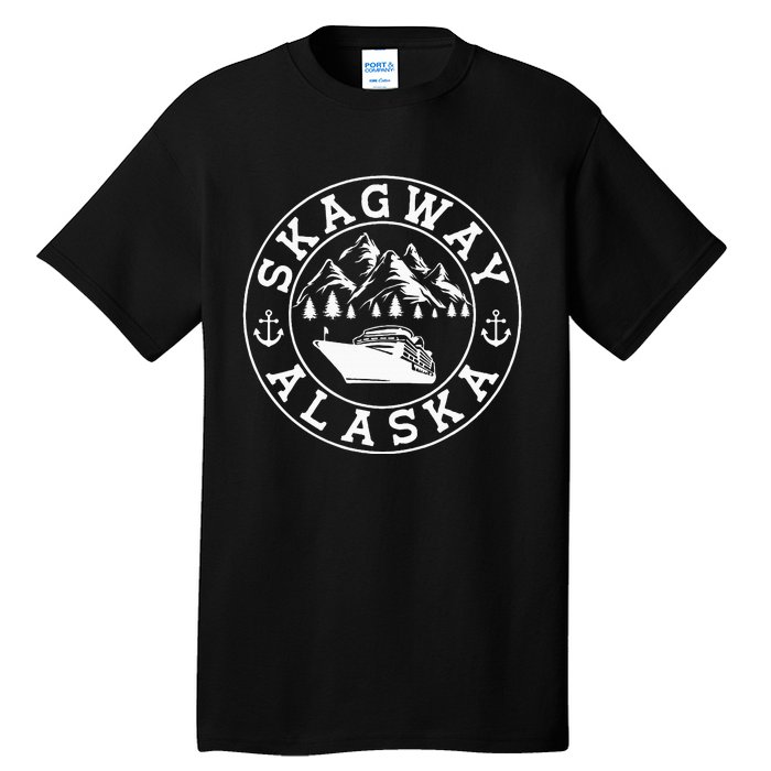 Skagway Alaska Vacation Souvenir And Cruise Gifts Tall T-Shirt