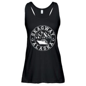 Skagway Alaska Vacation Souvenir And Cruise Gifts Ladies Essential Flowy Tank