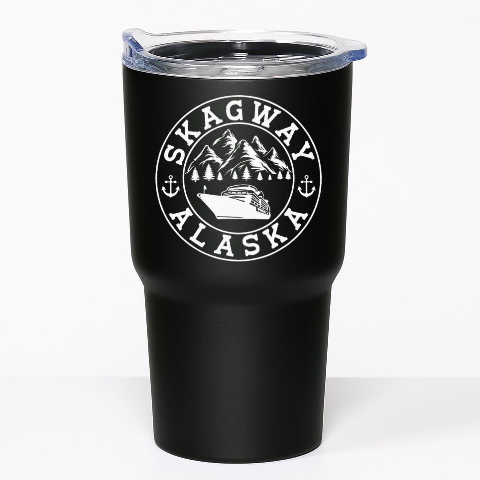 Skagway Alaska Vacation Souvenir And Cruise Gifts Tumbler