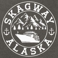 Skagway Alaska Vacation Souvenir And Cruise Gifts Cotton Canvas Backpack