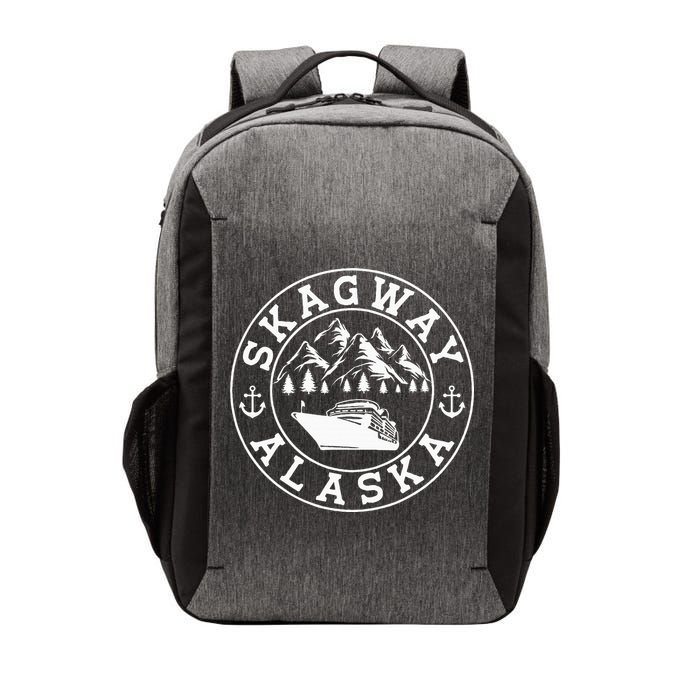 Skagway Alaska Vacation Souvenir And Cruise Gifts Vector Backpack