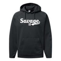 Savage AF Performance Fleece Hoodie