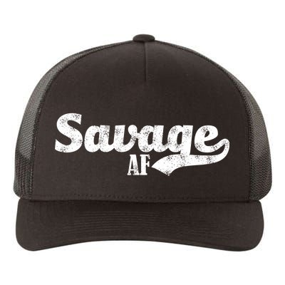 Savage AF Yupoong Adult 5-Panel Trucker Hat